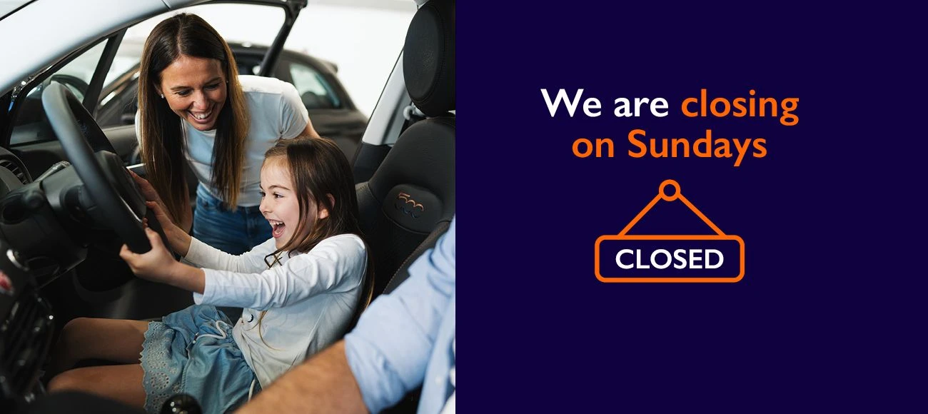 Arbury dealerships to close on Sundays from 2024