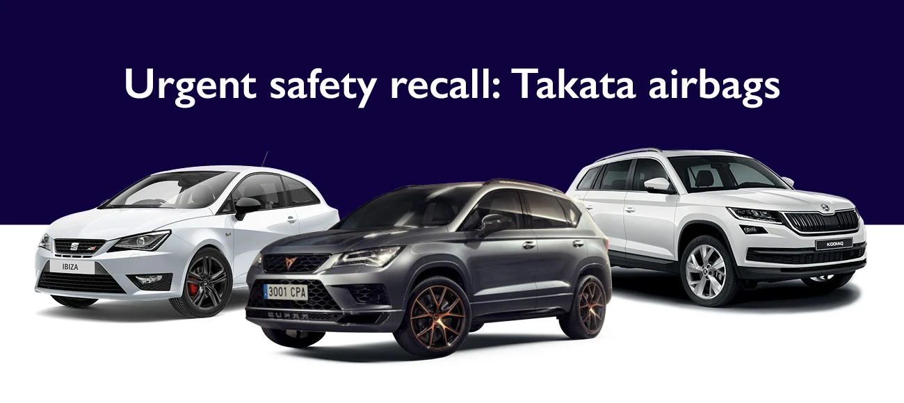 Takata airbag recall: what Škoda, SEAT and CUPRA owners need to know