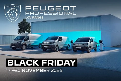Power your business with Peugeot’s Black Friday savings