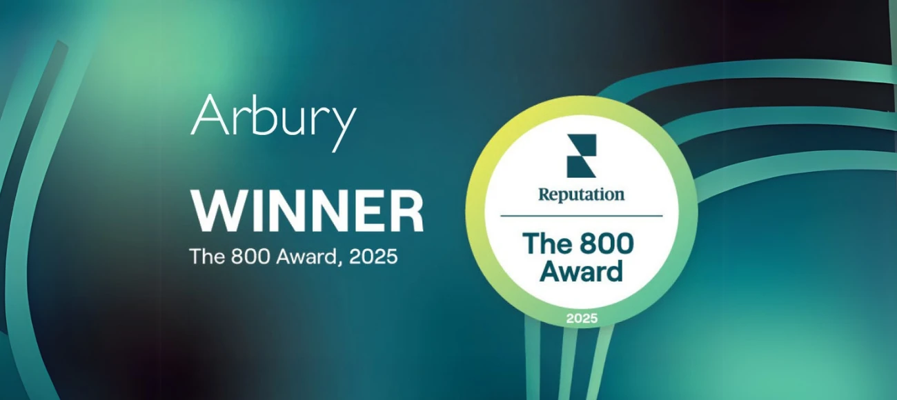 Arbury win multiple 800 Awards from Reputation