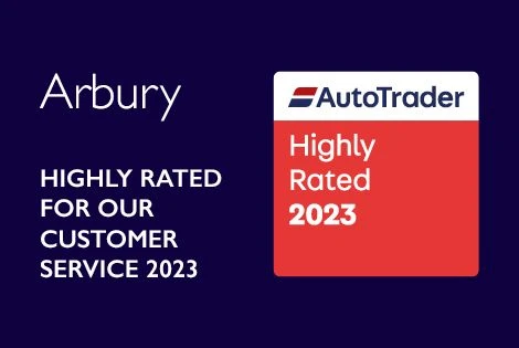 Arbury receives three Highly Rated Awards from Auto Trader