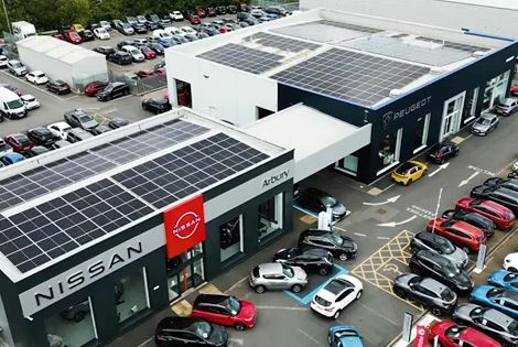 First solar panels installed at Arbury in Bromsgrove to kick off new group initiative