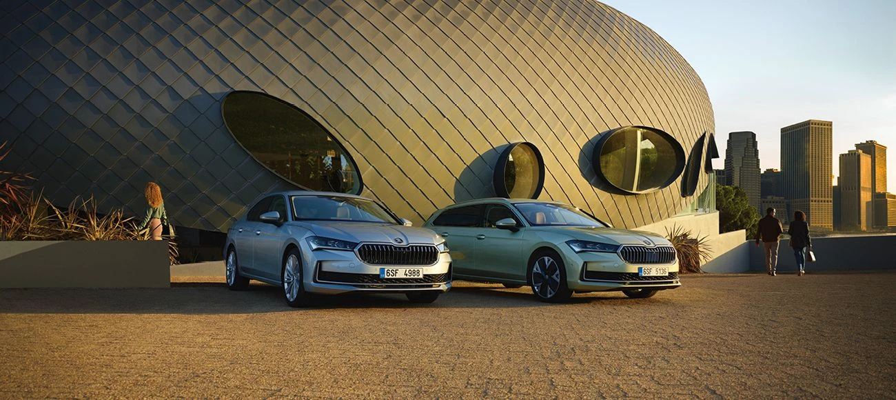 The All-New Škoda Superb is here at Arbury