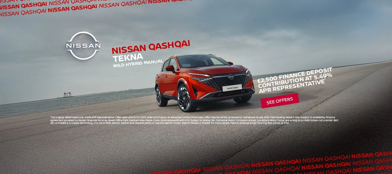 Q3 Nissan Qashqai Mild Hybrid Banner