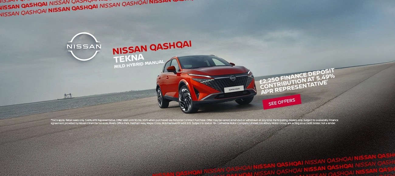 Q3 Nissan Qashqai Mild Hybrid Banner