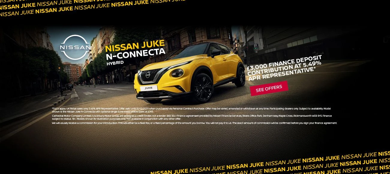 Q4 Nissan Juke Hybrid Banner