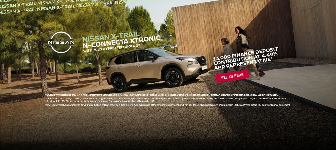 Q4 Nissan X-Trail Banner