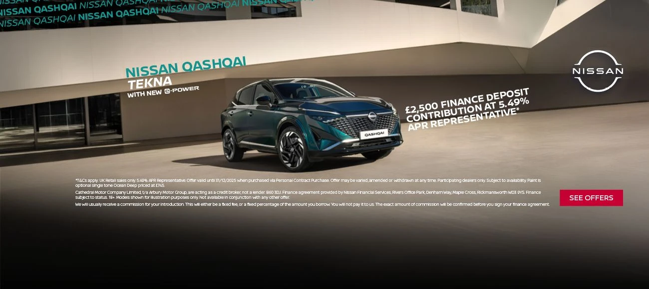 Q4 Nissan Qashqai Banner