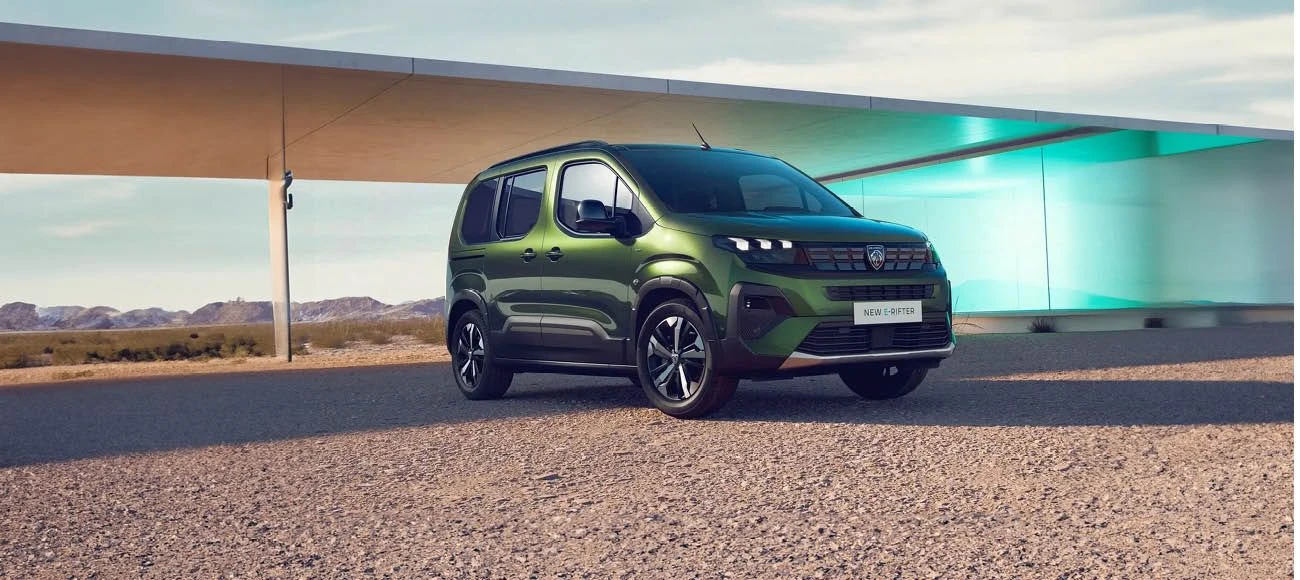 Introducing the all-new, all-electric PEUGEOT E-Rifter