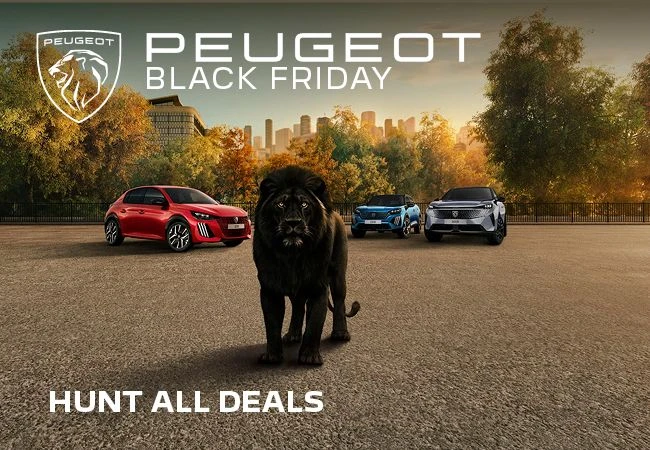 Roar into Black Friday with an extra £750 off all new Peugeot cars