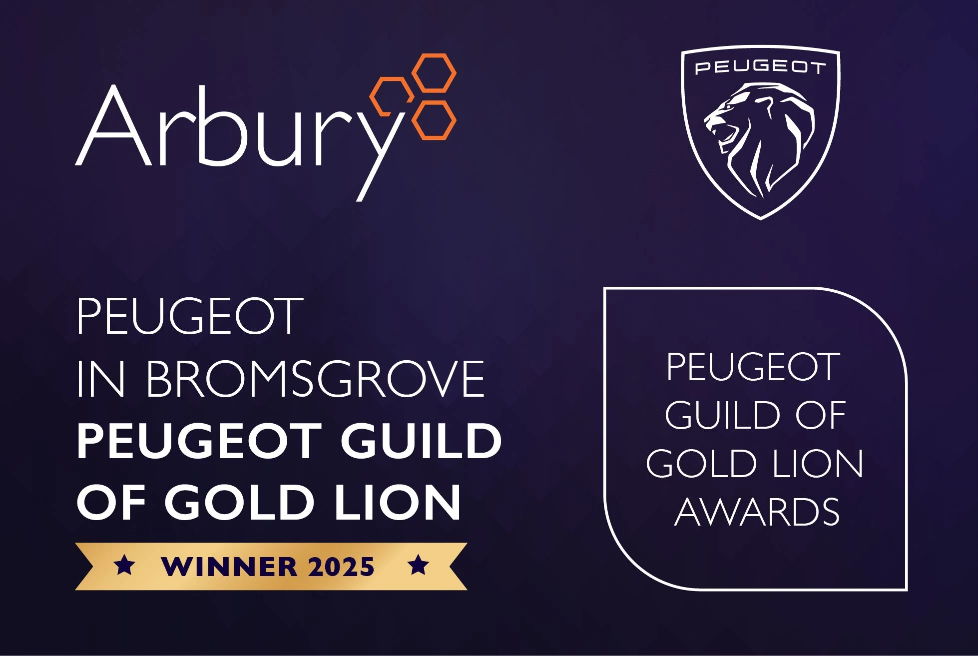 Award-winning service all round – your best Peugeot dealer AND your best Sales Department at Bromsgrove